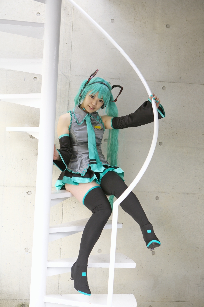 [Cosplay]  Vocaloid - Sexy Hatsune Miku